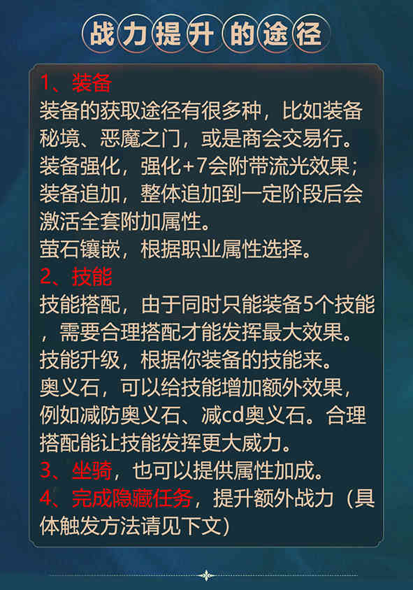 全民奇迹2详细攻略，看完直接毕业